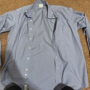 Brooks brothers Men's Blue Dress Shirt